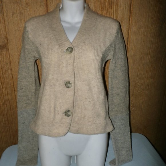 Free People Sweater Angora-Wool Button Front Women's Small - Picture 8 of 10